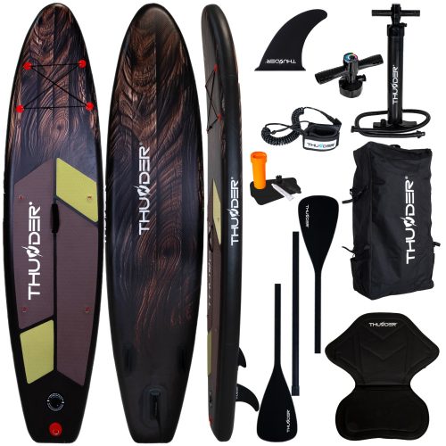THUNDER SUP PADDLE BOARD WOOD 320X76X15 CM-150 KG